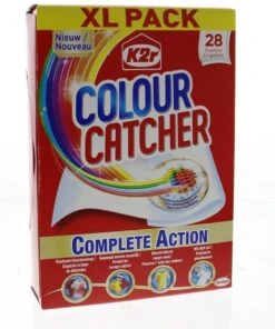 K2r Colour Catcher - Anti Kleurdoorloopdoekjes - Kleurbeschermer - 28 Stuks -Schoonmaakmiddelen Korting 1002x1200