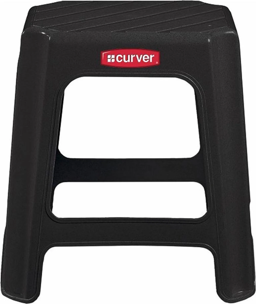 Curver Kruk Antraciet Grijs 1 Curver Kruk Antraciet Grijs