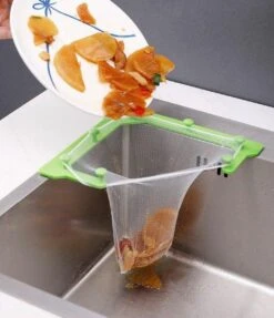 Merkloos Gootsteen Organizer - Gootsteen Afval Netje - Gootsteenontstopper - Spoelbak - Incl. 50 Netjes -Schoonmaakmiddelen Korting 1032x1200