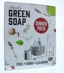 Marcel's Green Soap Dinner Pack - 1 X 1 Box -Schoonmaakmiddelen Korting 1047x1200 2