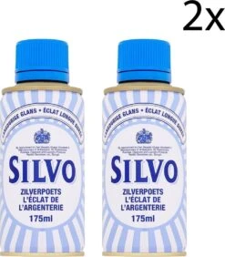 Silvo Zilverpoets - Poetsmiddel -Zilverglans - 2x 175 ML - Voordeelverpakking -Schoonmaakmiddelen Korting 1050x1200 6