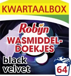 Robijn Classics Black Velvet Wasmiddeldoekjes - 4 X 16 Wasstrips - Voordeelverpakking 17 Robijn Classics Black Velvet Wasmiddeldoekjes - 4 X 16 Wasstrips - Voordeelverpakking -Schoonmaakmiddelen Korting 1117x1200