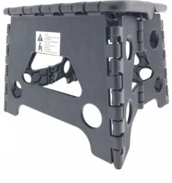 Opvouwbare Kruk - Keukentrap - Zwart 13 Opvouwbare Kruk - Keukentrap - Zwart -Schoonmaakmiddelen Korting 1126x1200 1