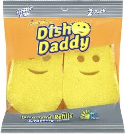 Scrub Daddy - Dish Washer - Scrub Mommy - Afwas Borstel - Incl. 2 Extra Sponzen -Schoonmaakmiddelen Korting 1128x1200 5