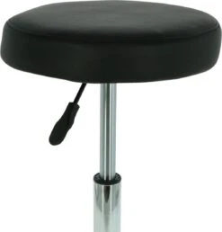 Alora Tabouret Op Wielen - Zadelkruk - Zwart - Kruk – Kapperskruk - Draaikruk - Werkkruk - Verstelbaar -Schoonmaakmiddelen Korting 1148x1200 1