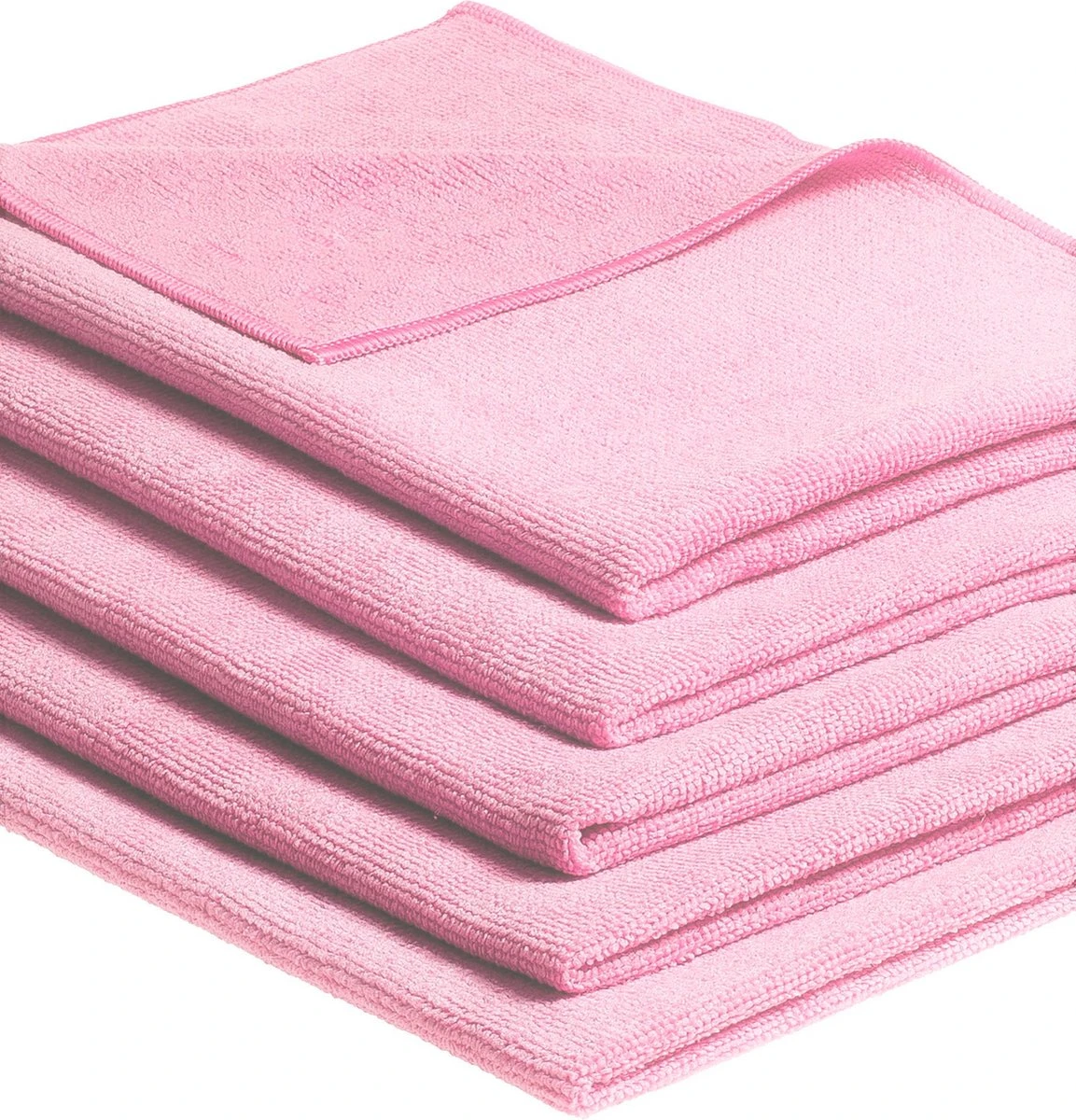 MAUS Microvezeldoekjes Professional - Rood Roze - 10 Stuks - 40x40cm - Zonder Schoonmaakmiddel Effectief 1 MAUS Microvezeldoekjes Professional - Rood Roze - 10 Stuks - 40x40cm - Zonder Schoonmaakmiddel Effectief