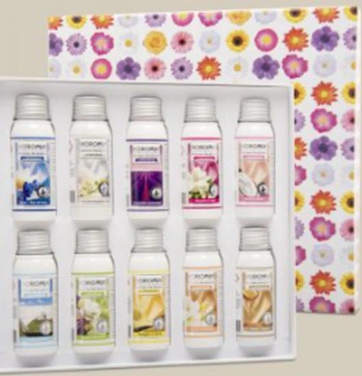 Horomia Geschenkset - Wasparfum Proefpakket - Horobox Silver - 10x 50ml Wasparfum 3 Horomia Geschenkset - Wasparfum Proefpakket - Horobox Silver - 10x 50ml Wasparfum - Afbeelding 3