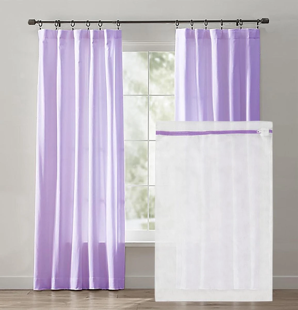 Wasnet Voor Gordijnen 2 Wasnet Voor Gordijnen - Afbeelding 2