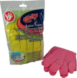 Multy Luxe Huishoudhandschoenen Maat L - Natuurlatex Met Kantoenen Vlokvoering - Anti Slip - Rubberen Handschoenen - Waterdicht - Natuurlijk Latex - Maat L 8 Multy Luxe Huishoudhandschoenen Maat L - Natuurlatex Met Kantoenen Vlokvoering - Anti Slip - Rubberen Handschoenen - Waterdicht - Natuurlijk Latex - Maat L -Schoonmaakmiddelen Korting 1180x1200 7
