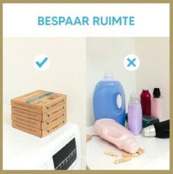 Wasmiddeldoekjes - Ocean Breeze Wasstrips 64 Wasbeurten – Wasmiddel Wasdoekjes - Natuurlijke Wasverzachter – Vegan – Zero Waste -Schoonmaakmiddelen Korting 1190x1200 1