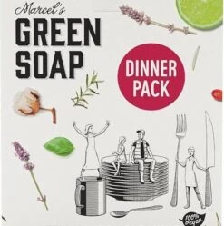 Marcel's Green Soap Dinner Pack - 1 X 1 Box -Schoonmaakmiddelen Korting 1190x1200 12