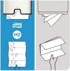 Tork Handdoekpapier Intervouw Super-soft 2-laags 2100 Vel -Schoonmaakmiddelen Korting 1190x1200 13