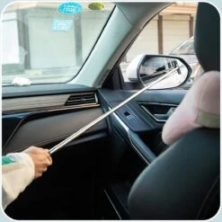 Merkloos Trekker Auto Zijspiegel - Trekker - Zwart - Intrekbaar - Draagbaar -Schoonmaakmiddelen Korting 1198x1200 21