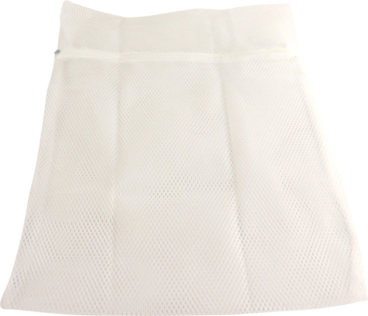 Orange85 Waszakken - 2 Stuks - Ritssluiting - Wit - 50x40 Cm - Polyester 4 Orange85 Waszakken - 2 Stuks - Ritssluiting - Wit - 50x40 Cm - Polyester - Afbeelding 4