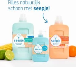 Seepje Afwaszeep Pakket Met Magneet - Natuurlijke Ingredienten - 0% Plastic - 3 X 120 Gram -Schoonmaakmiddelen Korting 1200x1063 2