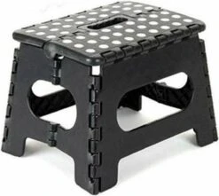 Opvouwbare Kruk - Keukentrap - Zwart 16 Opvouwbare Kruk - Keukentrap - Zwart -Schoonmaakmiddelen Korting 1200x1074 3