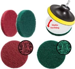 Borstelset Boormachine 25 Delig - Schuursponsjes- Schrobborstel – Boorborstel – Schuurborstel - Borstel Boormachine – Schoonmaakborstel – Reinigingsborstel – Tapijtreiniger - Borstelset -Schoonmaakmiddelen Korting 1200x1098 1