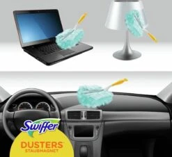 Swiffer Duster Trap & Lock-navullingen Met Een Geur Van Ambi Pur 9 Stuks -Schoonmaakmiddelen Korting 1200x1099 1