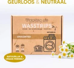 Wasmiddeldoekjes - Ongeparfumeerd Wasstrips 128 Wasbeurten – Wasmiddel Wasdoekjes - Natuurlijke Wasverzachter – Vegan – Zero Waste -Schoonmaakmiddelen Korting 1200x1100