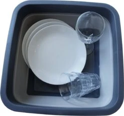 YUGN BLACK Opvouwbare Afwasteil 9 Liter - Afwasbak Teil Wasteil - Afwasbak Vierkant - Afwasteil Opvouwbaar - Ruimtebesparend - Cadeau Tip -Schoonmaakmiddelen Korting 1200x1116 1