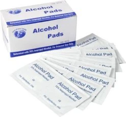 Merkloos Desinfectie Doekjes - 70% Isopropyl Alcohol - 200 Stuks -Schoonmaakmiddelen Korting 1200x1122 6