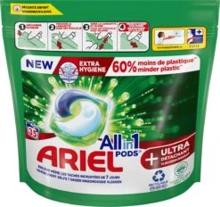 Schoonmaakmiddelen Korting 45 Ariel All In 1 Wasmiddel Pods + Ultra Vlekverwijderaar - 35 Wasbeurten