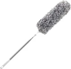 Fain® Plumeau Met Telescoopsteel – Grijs – 80 Tot 240 Cm - Uitschuifbaar – Wasbaar - Flexibel 360° Draaibaar – Duster - Microvezel Ragebol 18 Fain® Plumeau Met Telescoopsteel – Grijs – 80 Tot 240 Cm - Uitschuifbaar – Wasbaar - Flexibel 360° Draaibaar – Duster - Microvezel Ragebol -Schoonmaakmiddelen Korting 1200x1163 1