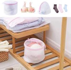 Merkloos Waszakken Set Van 7 Voor Wasgoed - Waszakje Lingerie - Waszak Bh - Wasnet Groot -Schoonmaakmiddelen Korting 1200x1173 2