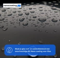 NC Nano Coating Voor Glas - Nano Coating Glas - Glascoating - Anti Condens - Water- & Vuilafstotend - Tot 5m2 -Schoonmaakmiddelen Korting 1200x1173 5