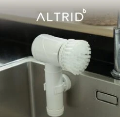 Altrid Elektrische Schoonmaakborstel - Oplaadbaar - Verbeterde Versie - 3 Opzetstukken - Poetsmachine - Handborstel - Schrobborstel - Schrobber - Reinigingsborstel - Schoonmaakmiddelen -Schoonmaakmiddelen Korting 1200x1176 3