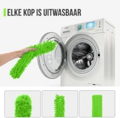 Strex Telescopische Plumeau Set Met Telescoopsteel - 60 Tot 140 Cm - Uitschuifbaar - Flexibel - Microvezel Ragebol - 5-Delige Schoonmaak Set -Schoonmaakmiddelen Korting 1200x1178 9