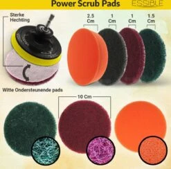 ESSIBLE Borstelboor - Set 20 Stuks - Schrobborstel - Polypropyleen - Borstel Boormachine - Schrobborstel - Schuurborstel - Automatische Reiniging - 20 Delige Borstelset Voor Boormachine 17 ESSIBLE Borstelboor - Set 20 Stuks - Schrobborstel - Polypropyleen - Borstel Boormachine - Schrobborstel - Schuurborstel - Automatische Reiniging - 20 Delige Borstelset Voor Boormachine -Schoonmaakmiddelen Korting 1200x1183 4