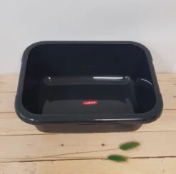 Curver Afwasbak Rechthoekig - 9 Liter - Antraciet -Schoonmaakmiddelen Korting 1200x1188 11