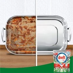 Dreft Platinum Plus All In One Fresh Herbal Breeze - 90 Vaatwascapsules -Schoonmaakmiddelen Korting 1200x1197 18