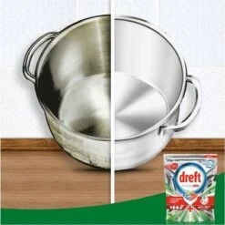 Dreft Platinum Plus All In One Lemon - 95 Stuks - Vaatwastabletten -Schoonmaakmiddelen Korting 1200x1198 17