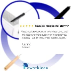 Powarkleen® - Radiatorborstel - Flexibel - Houten Handvat - Roestvrijstaal - Schoonmaakborstel - 70cm Lang! - 1 Stuk -Schoonmaakmiddelen Korting 1200x1198 41