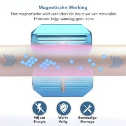 KIMO DIRECT Waterontharder Met 6 Teststrips - Waterontharder - Huishouden Tot 6 Personen - Waterfilter - 7500 Gauss - Blauw 15 KIMO DIRECT Waterontharder Met 6 Teststrips - Waterontharder - Huishouden Tot 6 Personen - Waterfilter - 7500 Gauss - Blauw -Schoonmaakmiddelen Korting 1200x1199 21