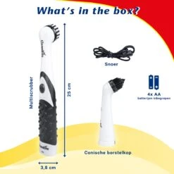 CleanRite® Multi Scrubber - Schoonmaakborstel Voor Auto, Fornuis, Tegels En Voegen -Schoonmaakmiddelen Korting 1200x1200 1011