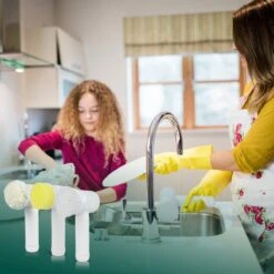 Apeiron Elektrische Schoonmaakborstel - Poetsmachine - Poliermachine - Schrobborstel - Handborstel - Werkborstel - Schrobber - Boorborstel - Wasborstel - Schoonmaakmiddelen - Reinigingsborstel - 3 Opzetstukken -Schoonmaakmiddelen Korting 1200x1200 1082