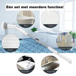 Elektrische Scrubber - Veelzijdige Schrobborstel - Elektrische Schoonmaakborstel - Binnen En Buiten Schoonmaken -Schoonmaakmiddelen Korting 1200x1200 1126