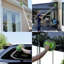 PROPLUS Pro Plus Wasborstel Chenille - Telescopische Steel - Uitschuifbaar Tot 2.50 Meter -Schoonmaakmiddelen Korting 1200x1200 1150