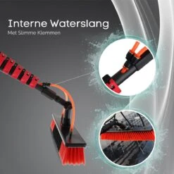 Merkloos Telescoopsteel Ramenwassen 4,6M - Met Borstel & Waterdoorvoer - Voor Ramen - Watertoevoer - Borstel -Schoonmaakmiddelen Korting 1200x1200 1217