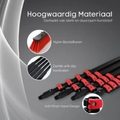 Merkloos Telescoopsteel Ramenwassen 4,6M - Met Borstel & Waterdoorvoer - Voor Ramen - Watertoevoer - Borstel -Schoonmaakmiddelen Korting 1200x1200 1218