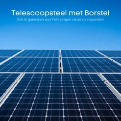 Merkloos Telescoopsteel Ramenwassen 4,6M - Met Borstel & Waterdoorvoer - Voor Ramen - Watertoevoer - Borstel -Schoonmaakmiddelen Korting 1200x1200 1220