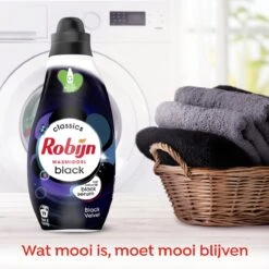 Robijn Klein & Krachtig Black Velvet Vloeibaar Wasmiddel - 8 X 19 Wasbeurten - Voordeelverpakking 15 Robijn Klein & Krachtig Black Velvet Vloeibaar Wasmiddel - 8 X 19 Wasbeurten - Voordeelverpakking -Schoonmaakmiddelen Korting 1200x1200 124