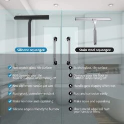 ATV PERFECTUM Douchewisser Zwart Met Ophangsysteem - Raamwisser- Trekker Douche - Silicone - 21cm X 16cm - Badkamer Accessoires - Douchewisser 13 ATV PERFECTUM Douchewisser Zwart Met Ophangsysteem - Raamwisser- Trekker Douche - Silicone - 21cm X 16cm - Badkamer Accessoires - Douchewisser -Schoonmaakmiddelen Korting 1200x1200 1242