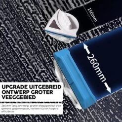 Thuys Magnetische Ramenwasser - Raamwisser Met Touw - Enkel Glas - Ramenreiniger Inclusief Reinigingspads - 3-8mm - Ramenwisser - Blauw -Schoonmaakmiddelen Korting 1200x1200 1249