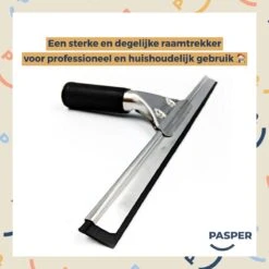 Raamtrekker Professioneel - 30 Cm - Pasper - Raamwisser - Raamtrekkers Zwart - Verstelbaar - Voor Multifunctioneel Gebruik Ramen, Douche En Auto 6 Raamtrekker Professioneel - 30 Cm - Pasper - Raamwisser - Raamtrekkers Zwart - Verstelbaar - Voor Multifunctioneel Gebruik Ramen, Douche En Auto -Schoonmaakmiddelen Korting 1200x1200 1258