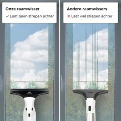 Motionflow Vacuüm Raamwisser - Elektrische Ruitenreiniger Met Inwasser - Oplaadbaar -Schoonmaakmiddelen Korting 1200x1200 1299
