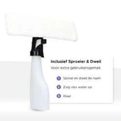 Motionflow Vacuüm Raamwisser - Elektrische Ruitenreiniger Met Inwasser - Oplaadbaar -Schoonmaakmiddelen Korting 1200x1200 1301